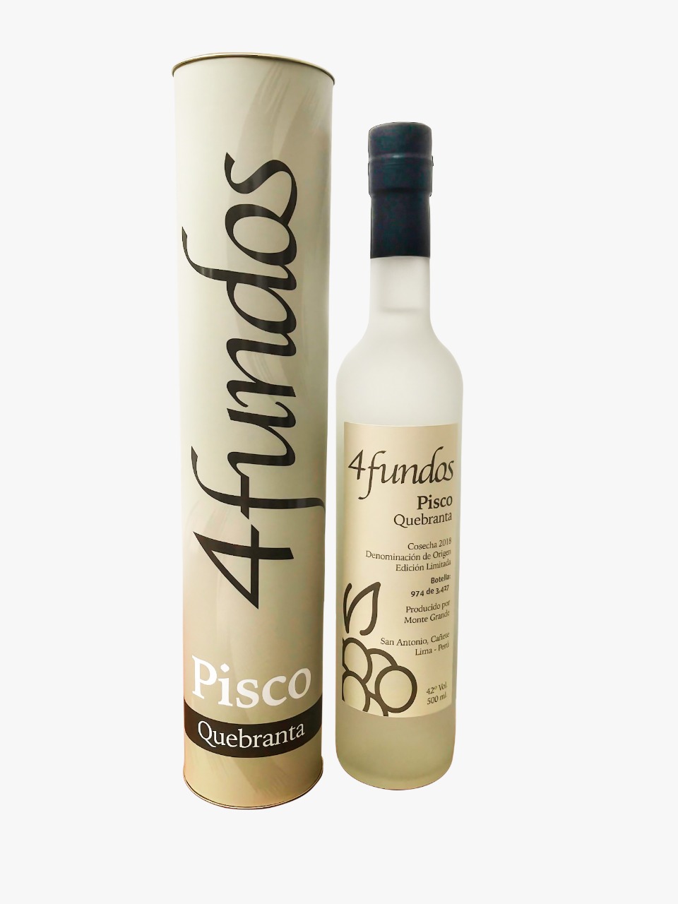 Pisco 4 Fundos Quebranta 